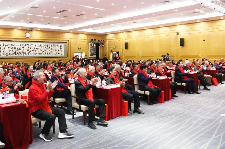 如心会议中心大报告厅里洋溢着喜庆祥和
